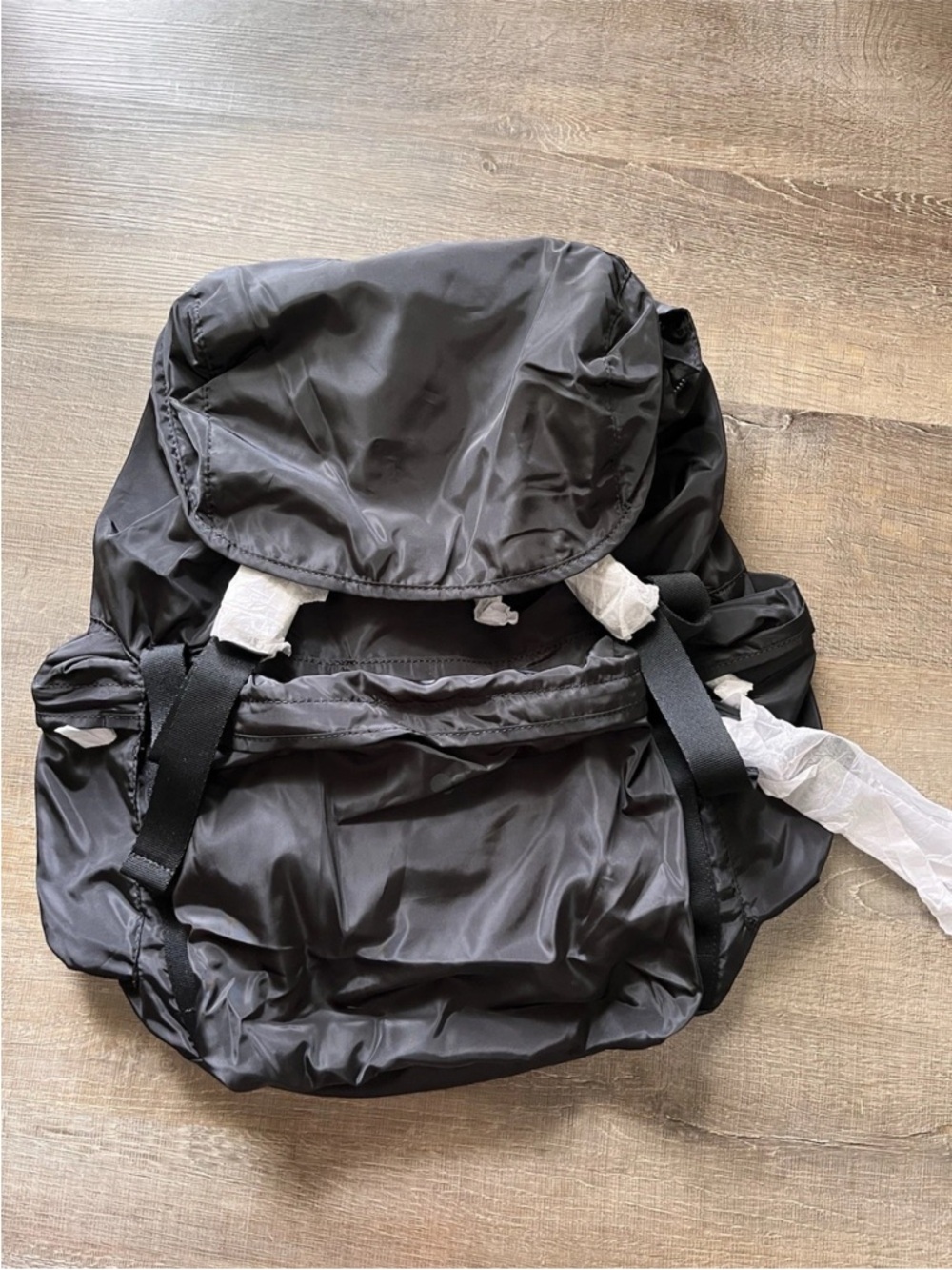 NWT Sweaty Betty Nylon Rucksack Backpack Black gym workout hike